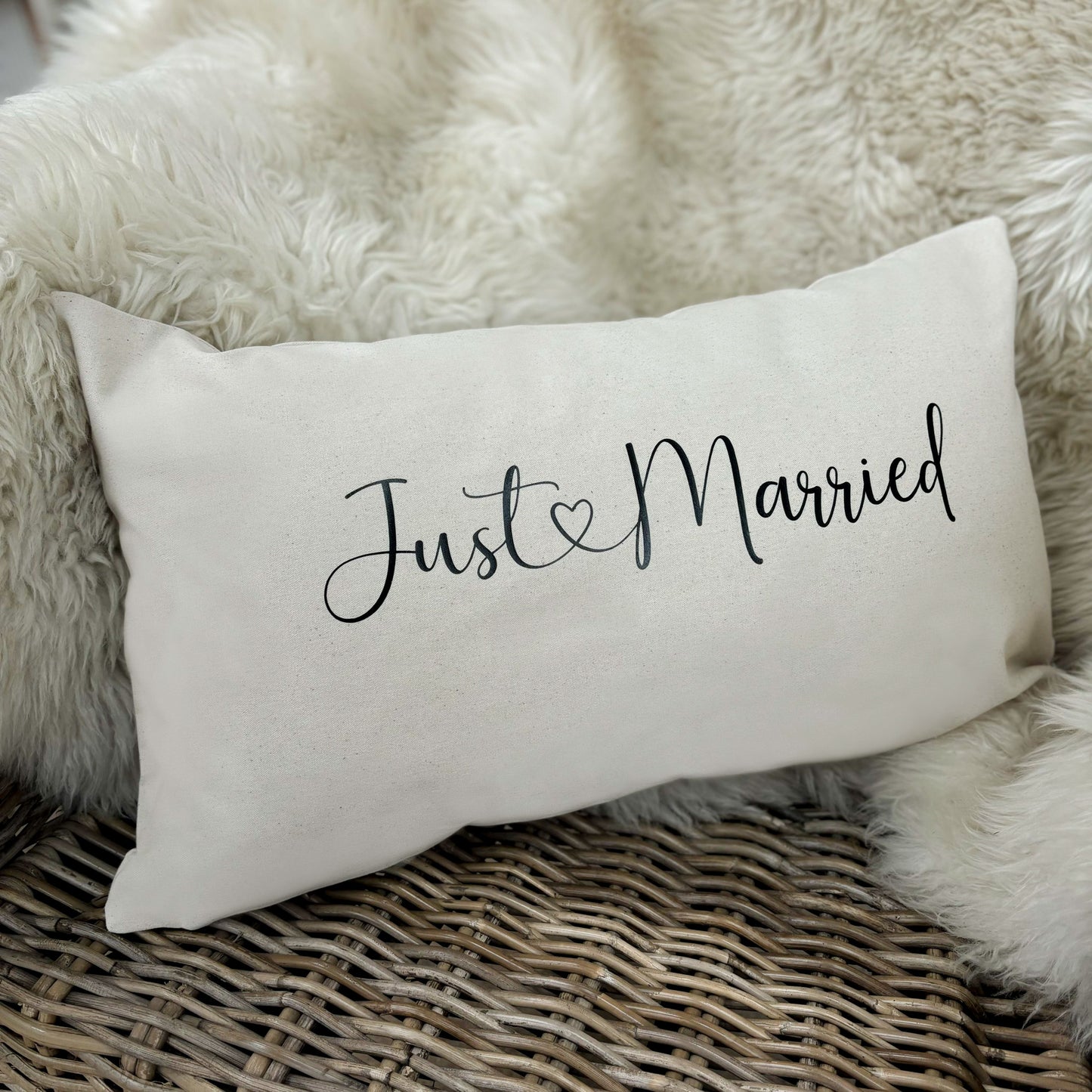 Personalised Cushion - Couples Heart