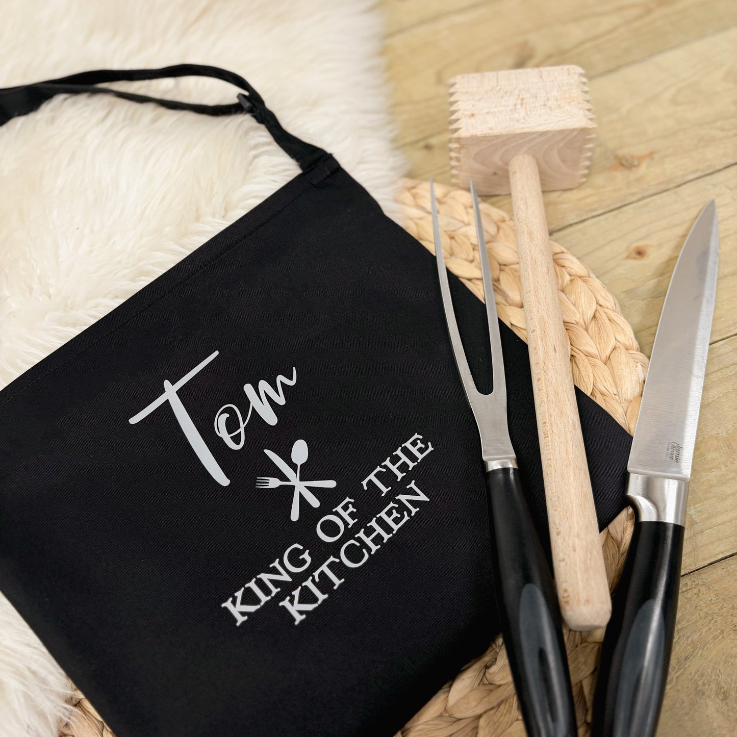 Personalised Apron - King Of The Kitchen