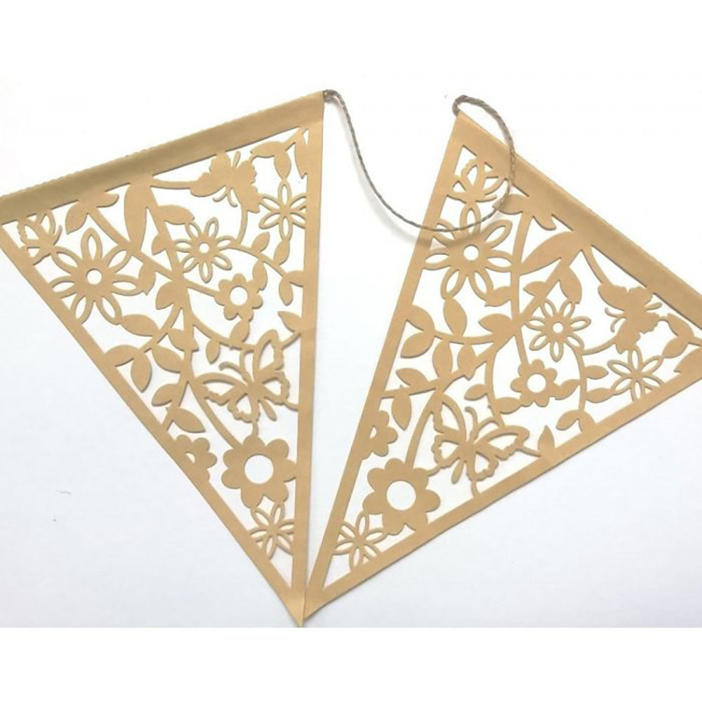 Lace Effect Paper Bunting