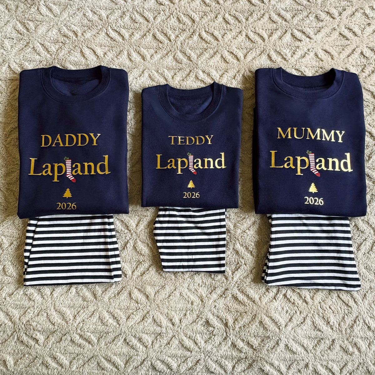 Personalised Lapland Christmas Loungewear