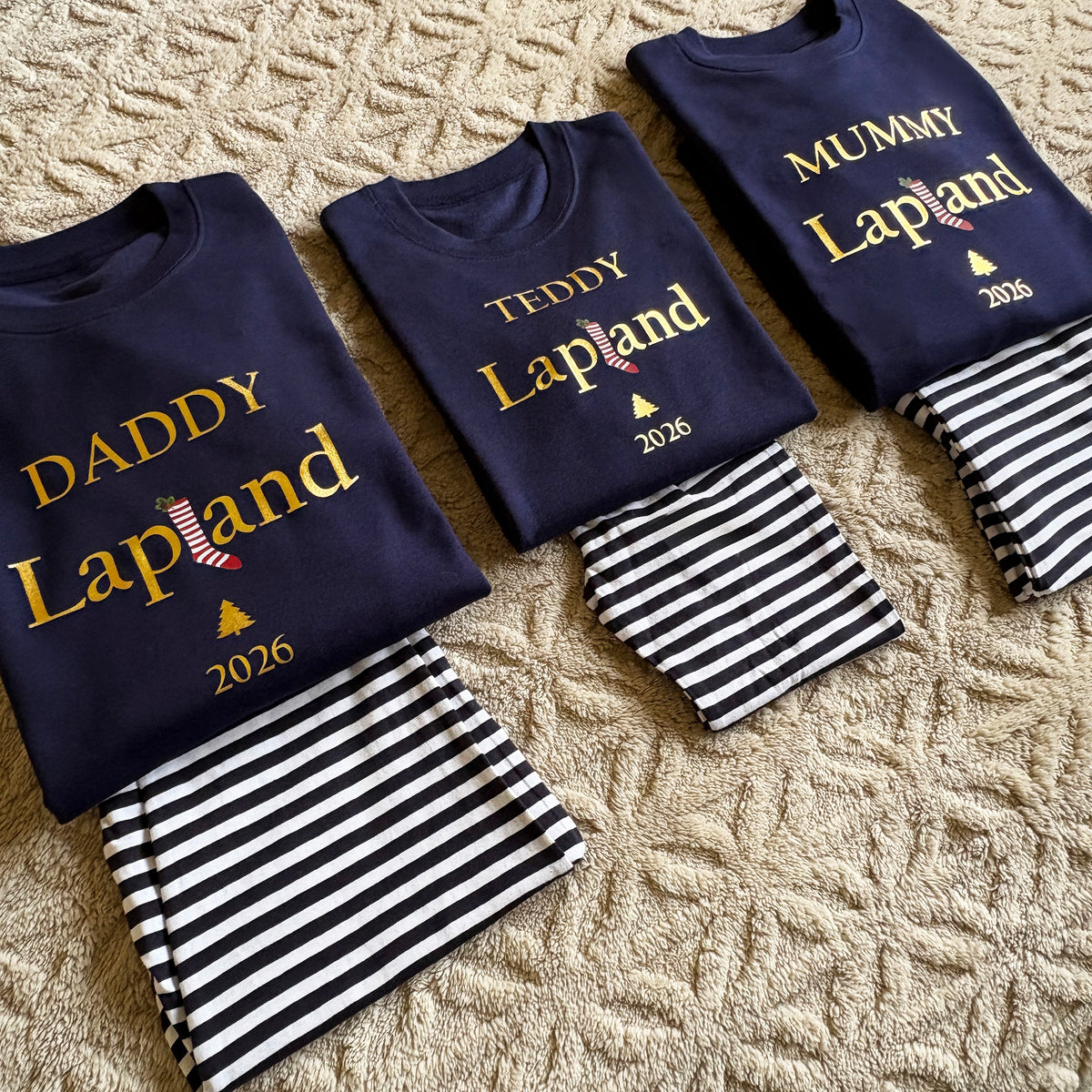 Personalised Lapland Christmas Loungewear