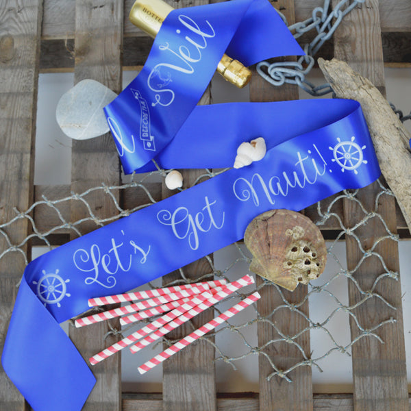 Sailor Hen Party Sashes - Last Sail Before The Veil