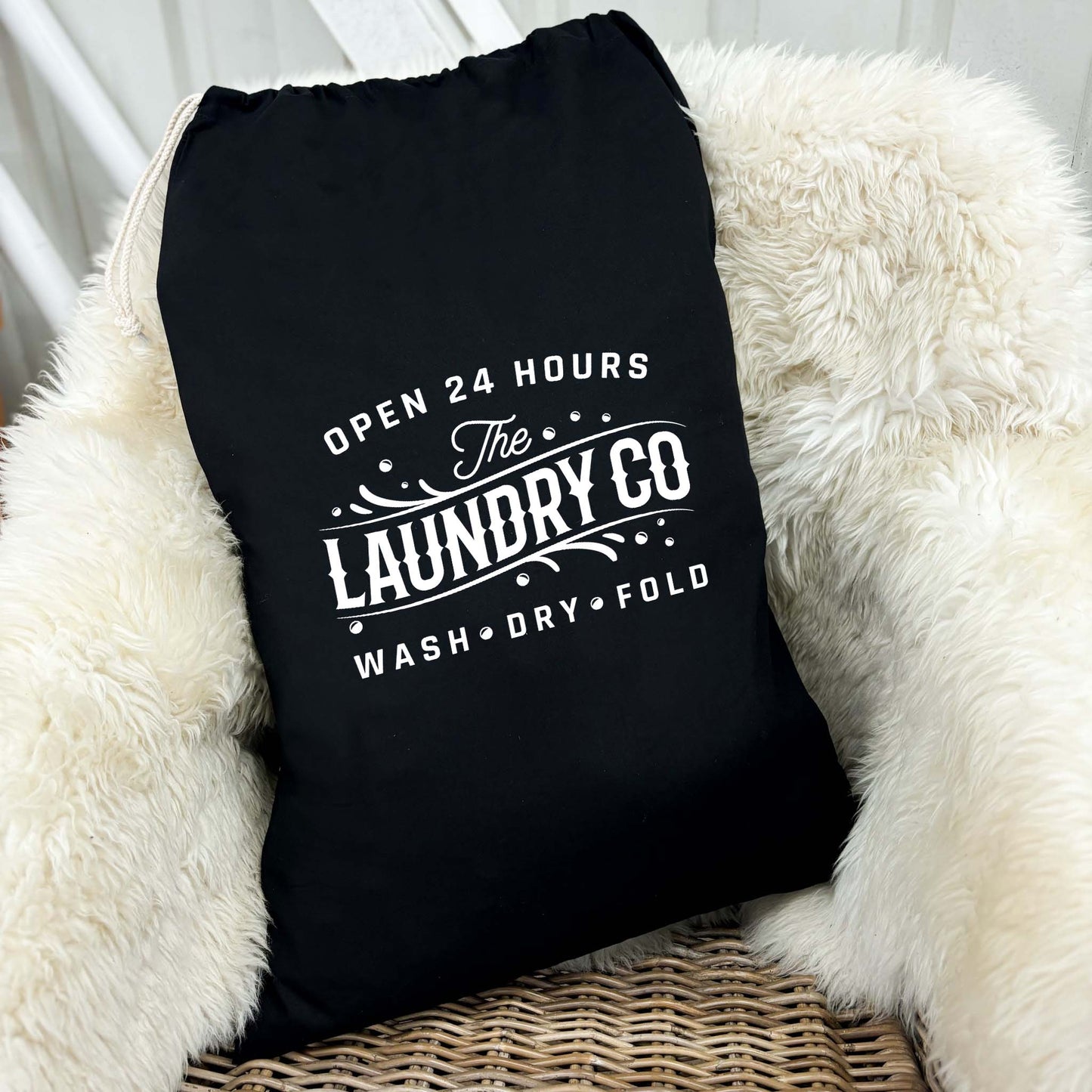 Drawstring Laundry Bag - The Laundry Co