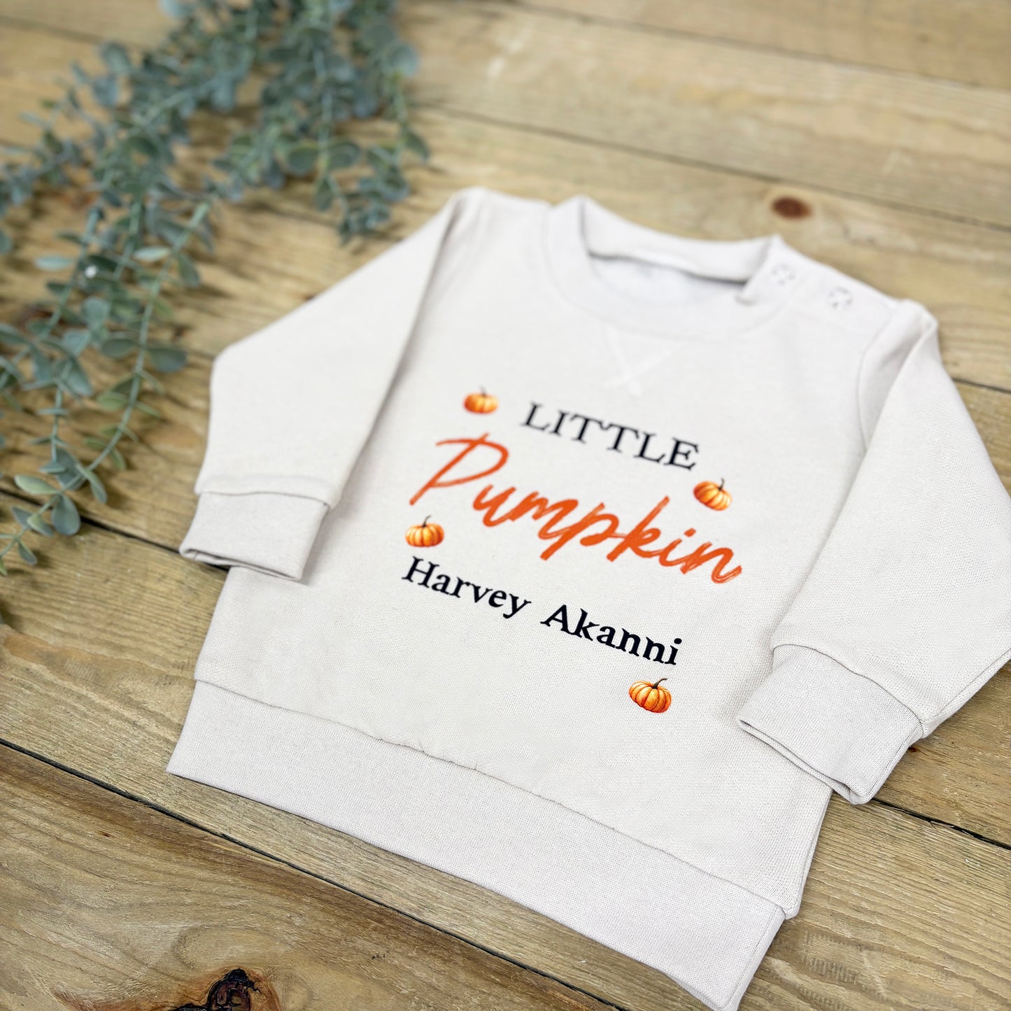 Little Pumpkin Baby Jumper