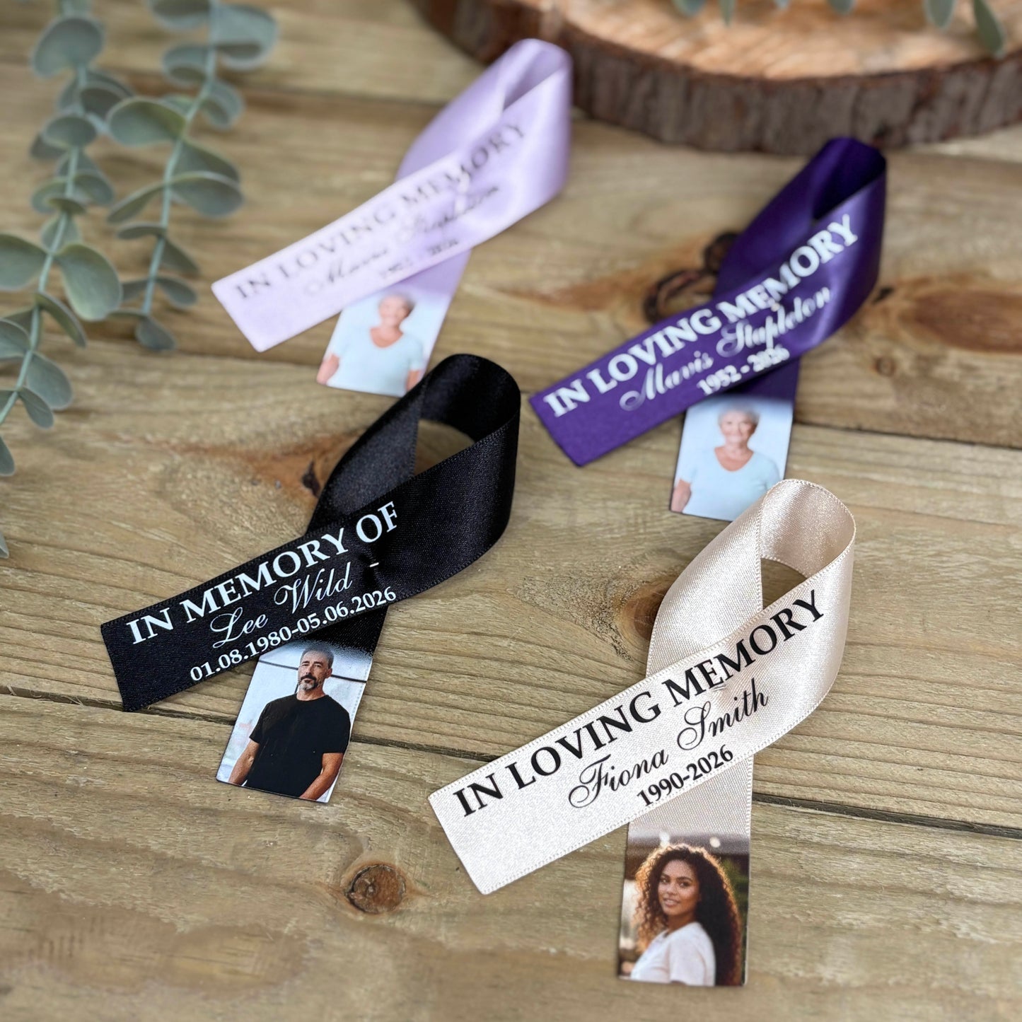 Personalised Memorial Ribbons