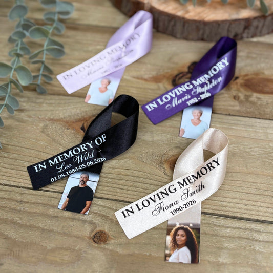 Personalised Memorial Ribbons