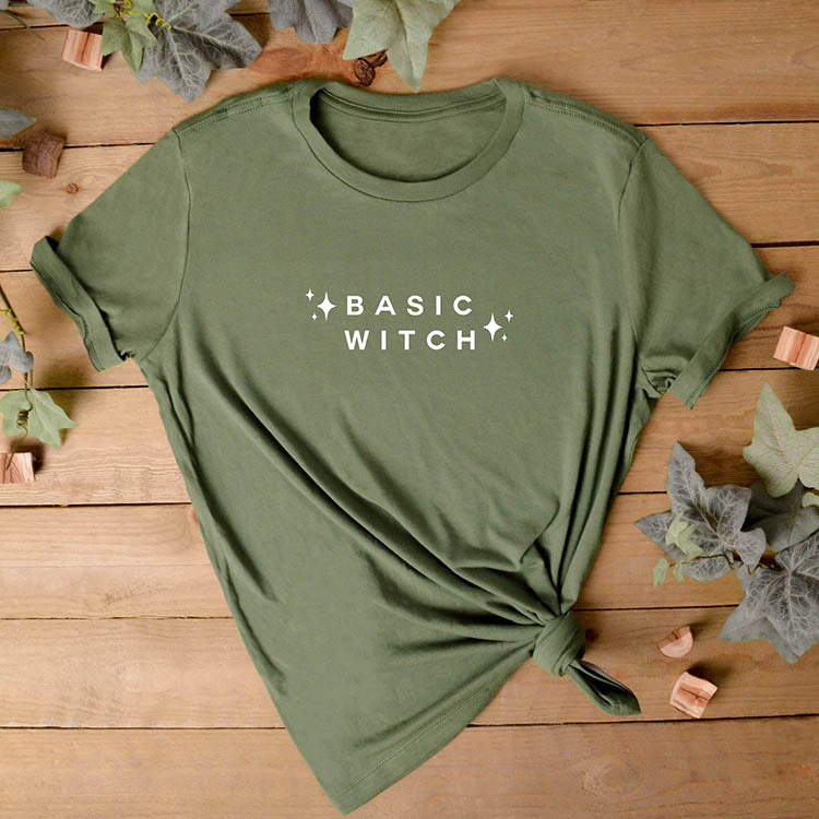 Basic Witch T-Shirt - Ladies Cotton