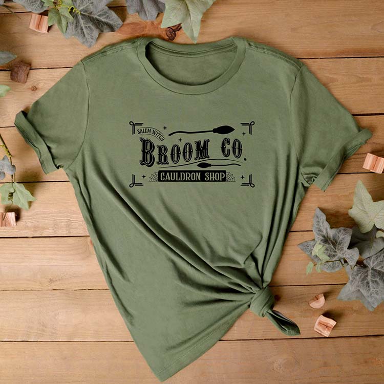 Salem Broom Co T-Shirt - Ladies Cotton