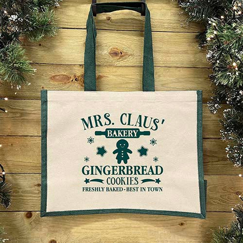 Christmas Large Shopping Bag – Mrs Claus Bakery