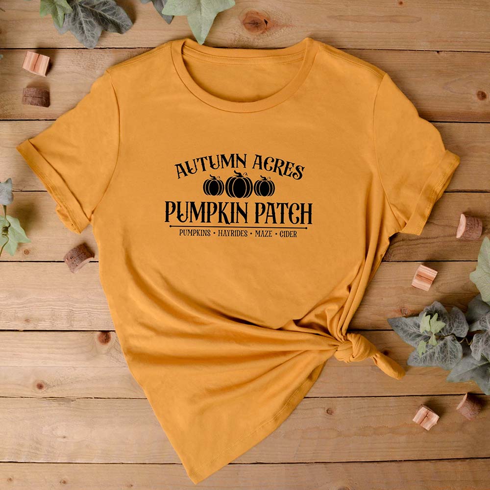 Autumn Acres T-Shirt - Ladies Cotton