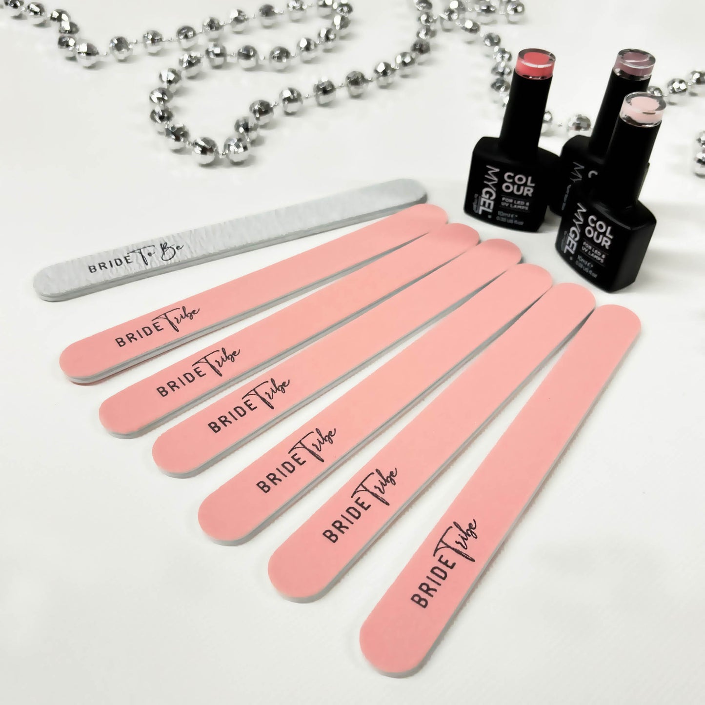 Pink Bride Tribe Nail Files