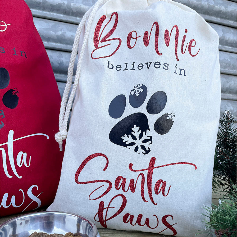 Personalised Pet Christmas Gift Bag