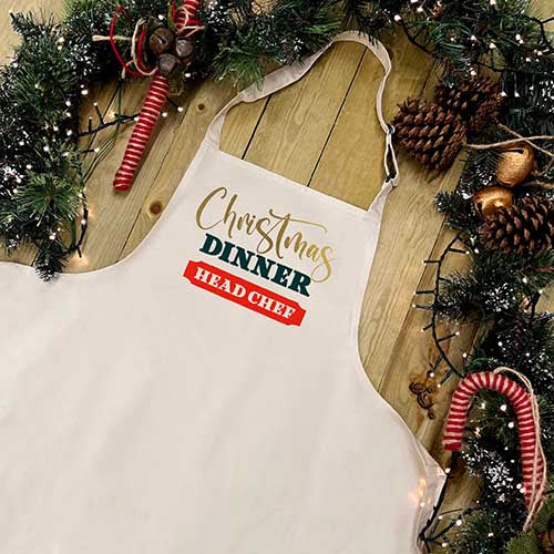 Christmas Apron - Christmas Dinner