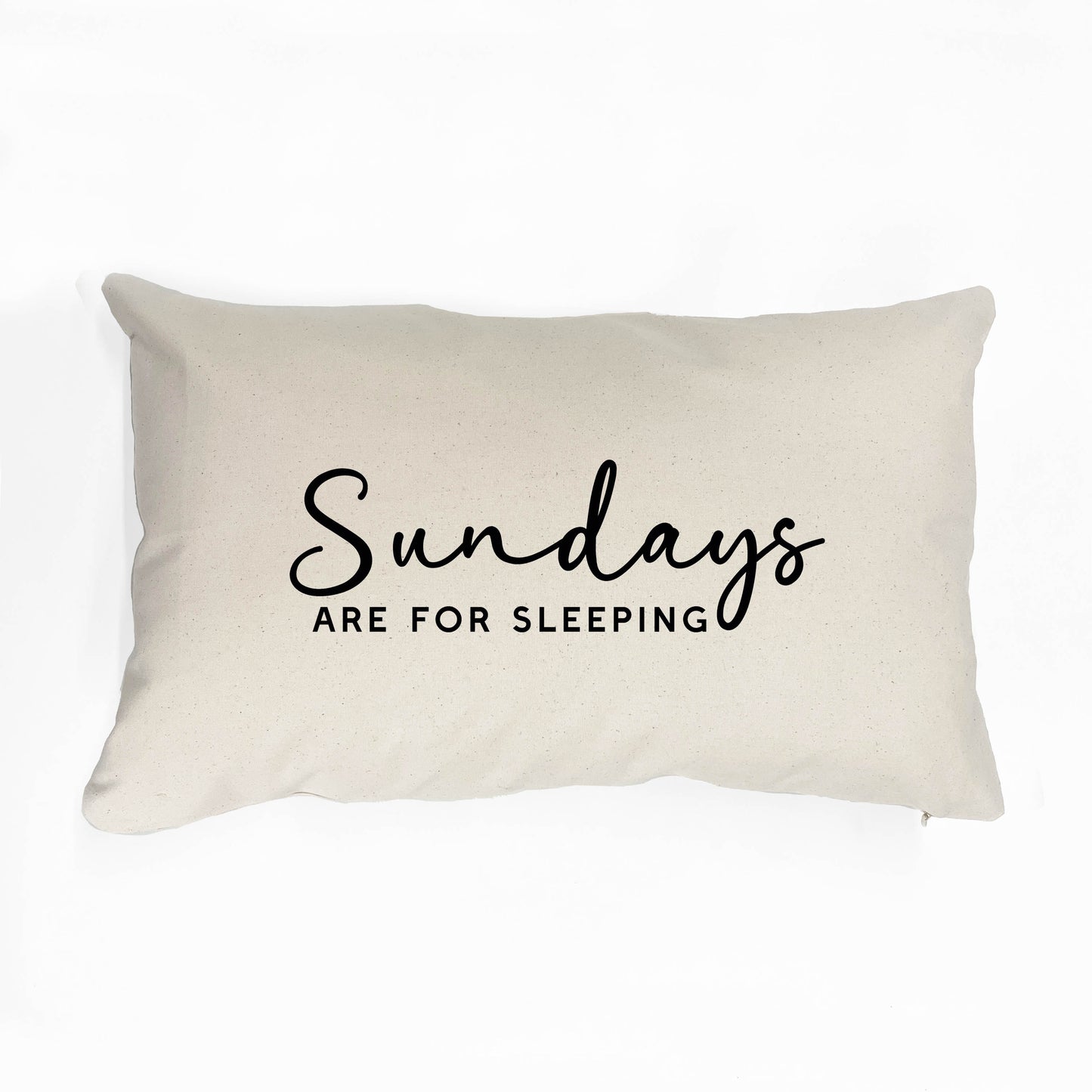 Sundays Are For Sleeping Cushion