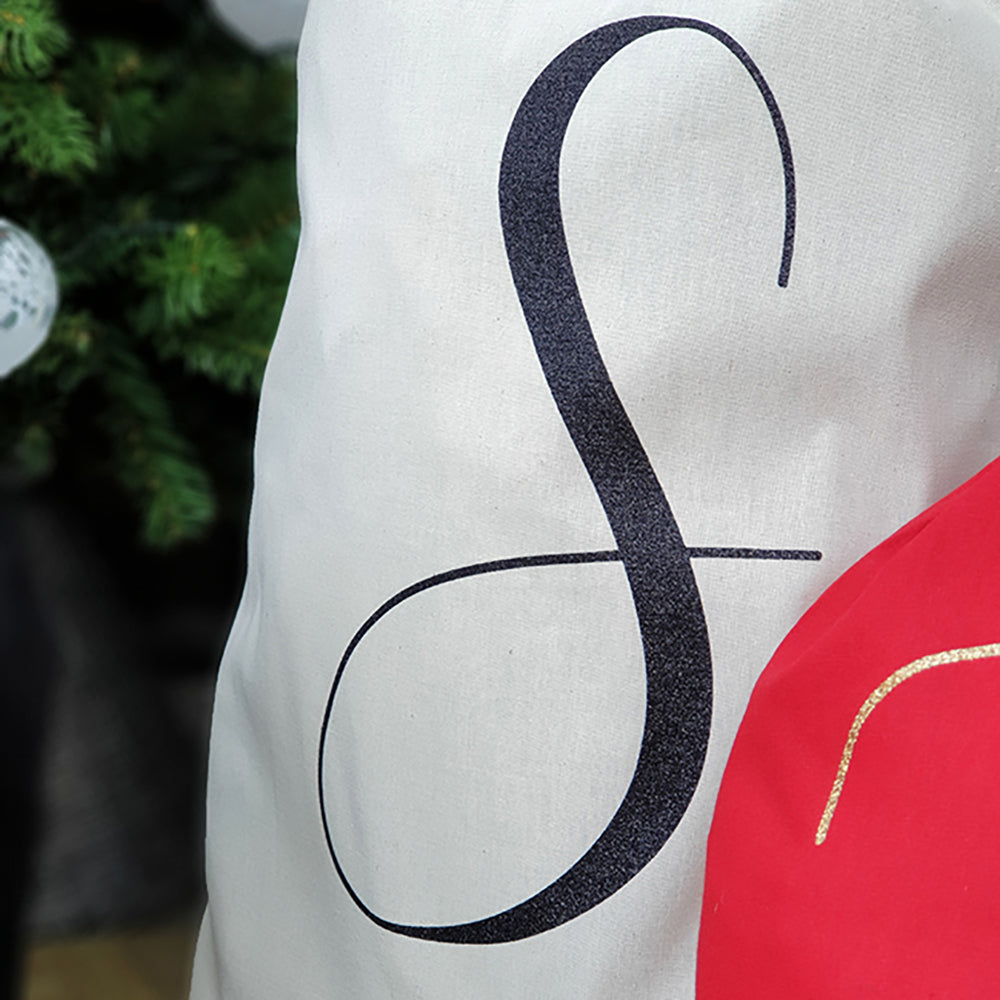 Personalised Initial Christmas Sack