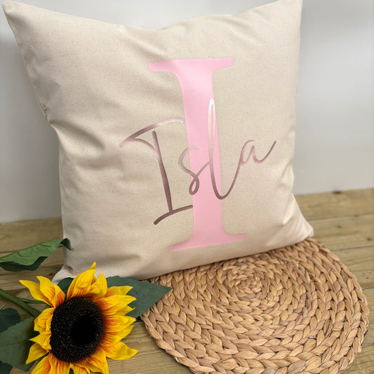 Personalised Cushion - Monogram