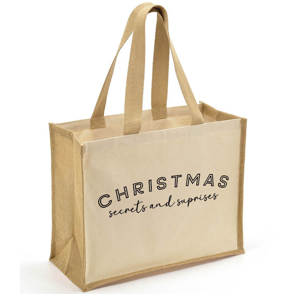 Christmas Large Shopping Bag – Christmas Secrets And Surprises