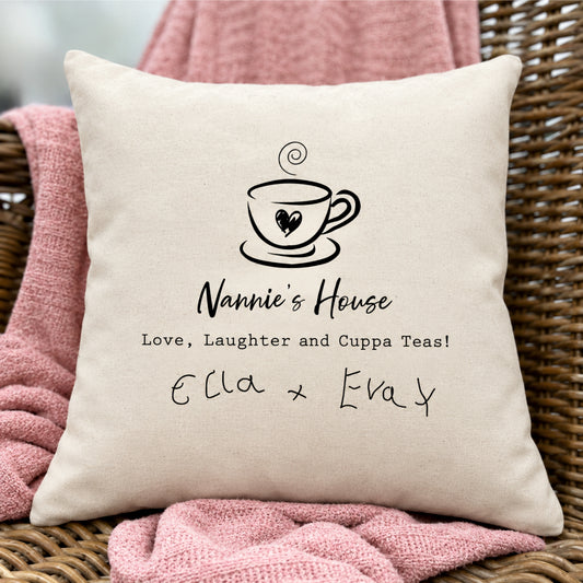 Personalised Cushion - Handwritten Message