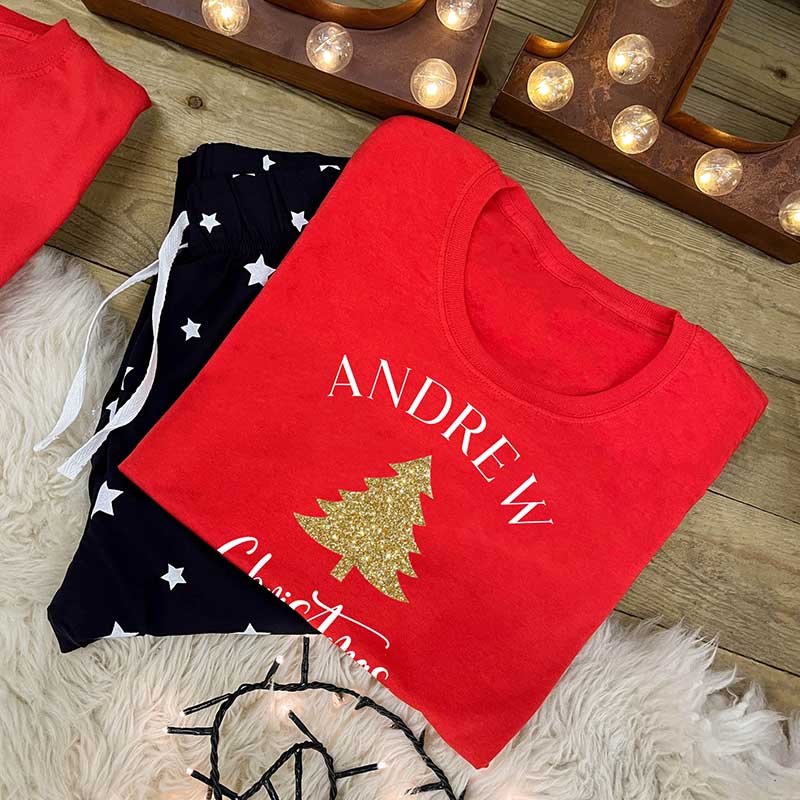 Personalised Family Christmas Pyjamas - Christmas With