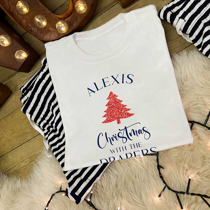 Personalised Family Christmas Pyjamas - Christmas With