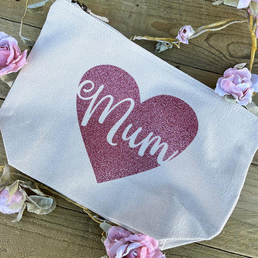 Personalised Mum Make Up Bag