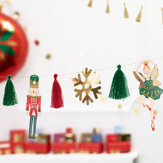 Nutcracker Paper Garland