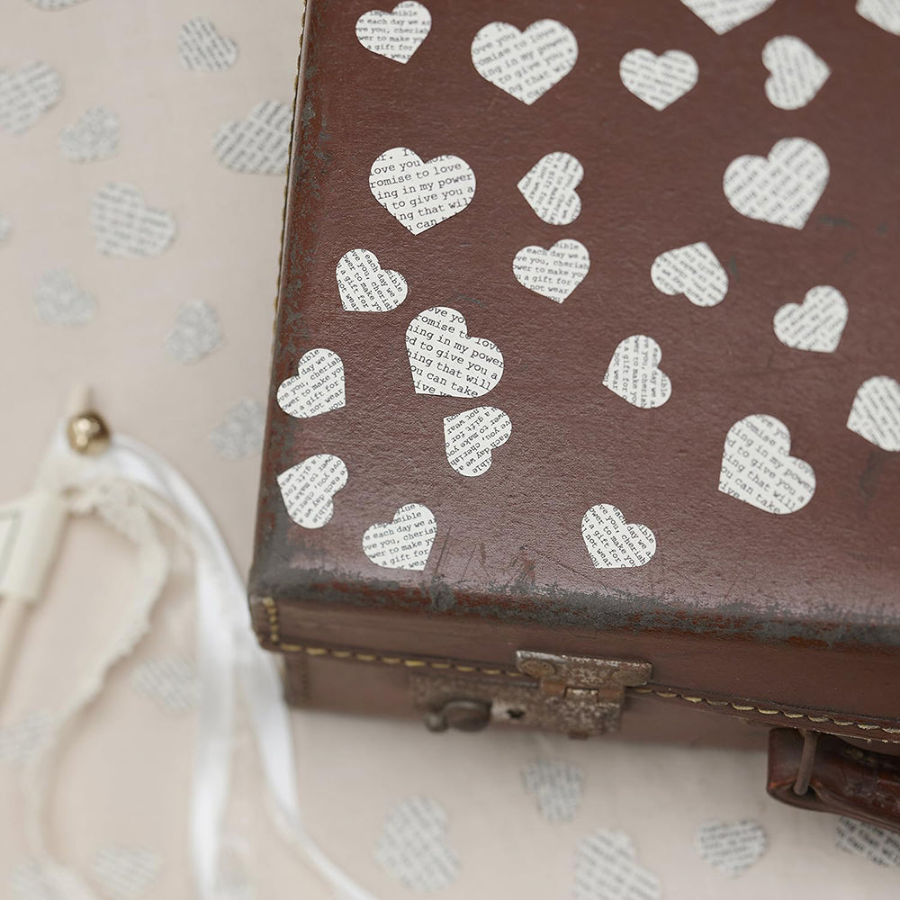 Love Heart Poem Confetti