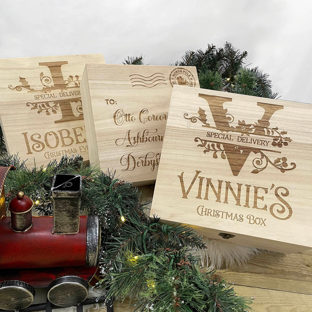 Personalised Christmas Eve Boxes from All Tied Up 