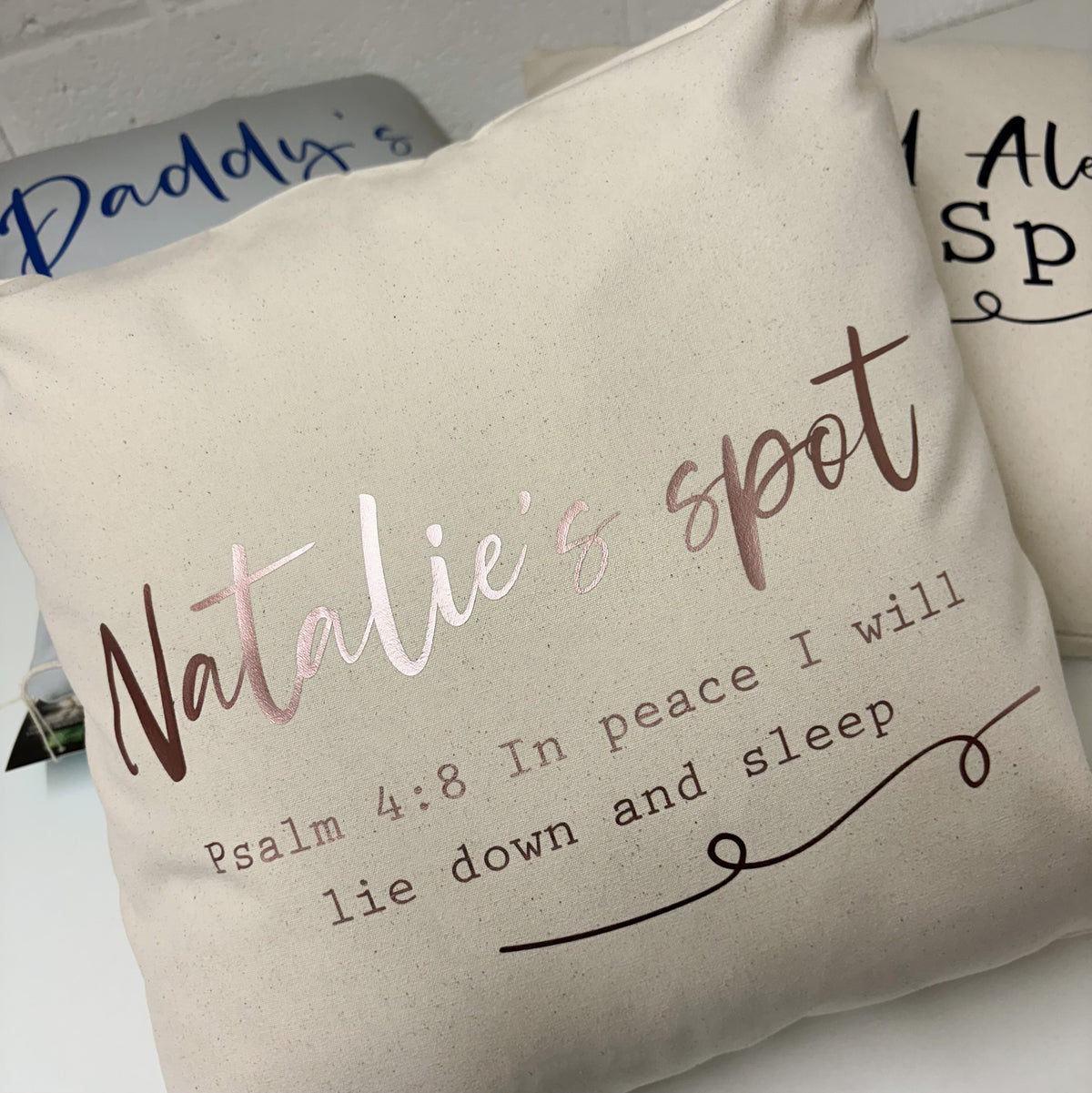 Personalised Cushion - 2 Line
