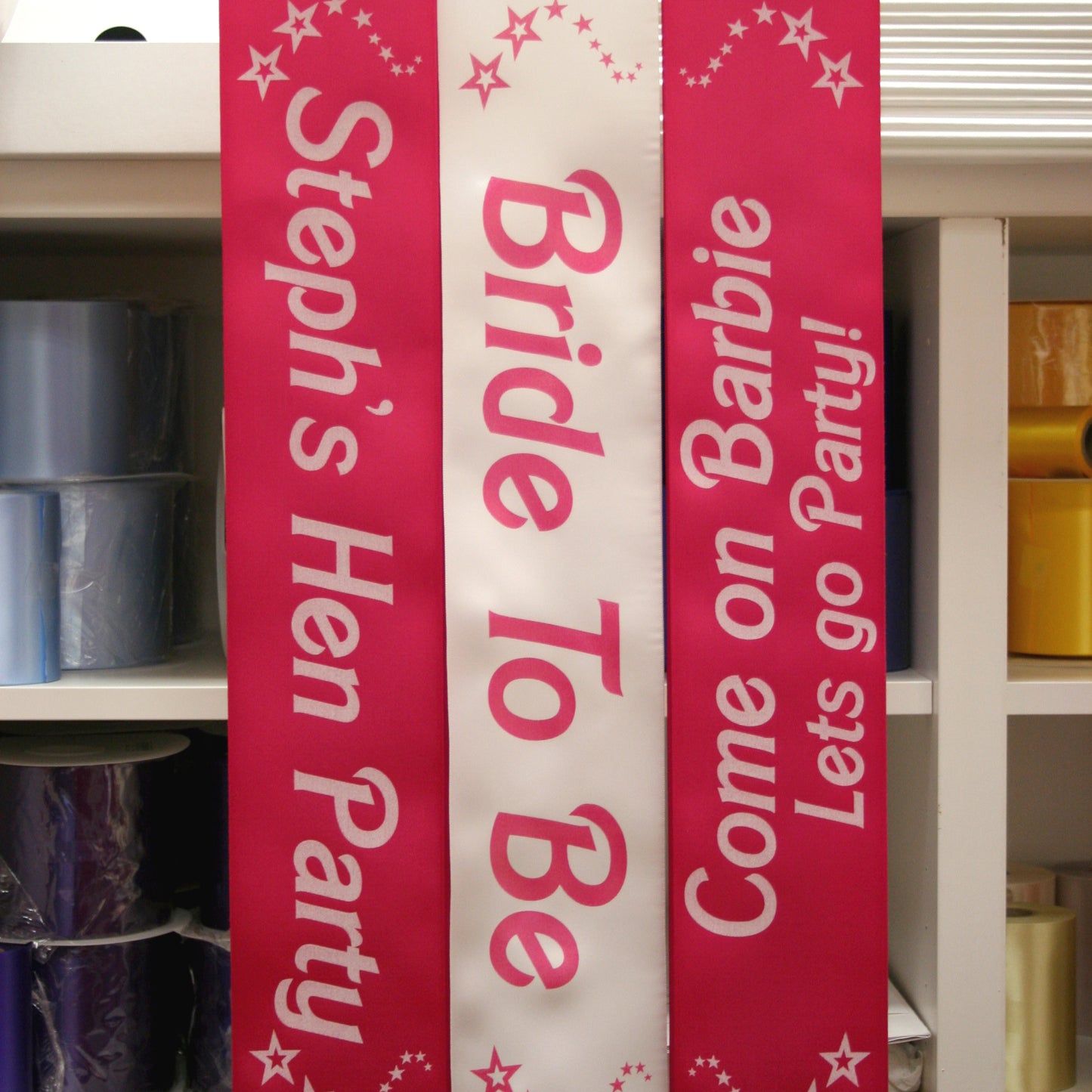 Personalised Hen Party Sash