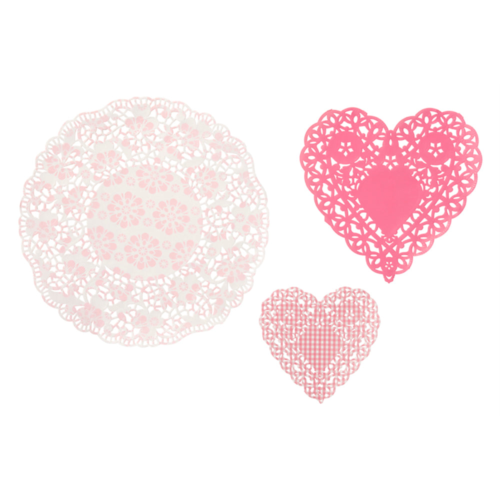 Pink Doilies