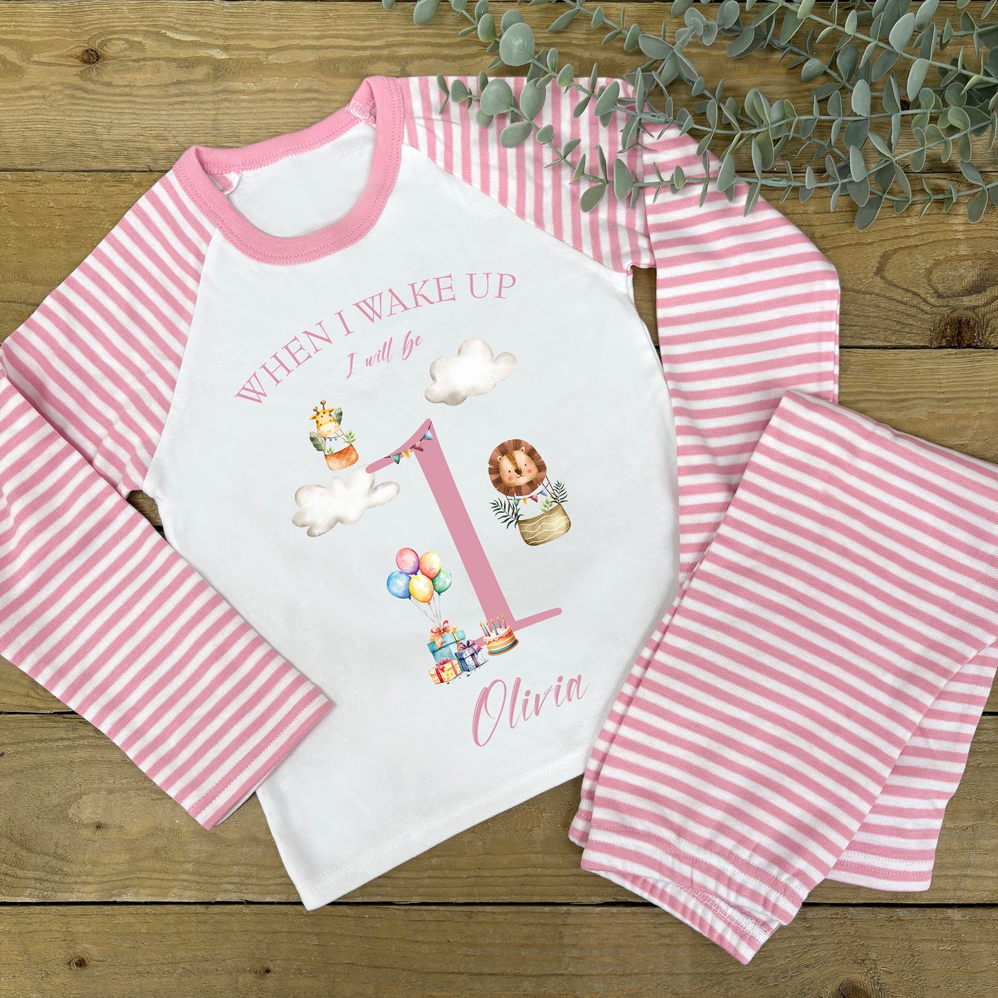 Children's Personalised Pyjamas - When I Wake Up I Will Be One