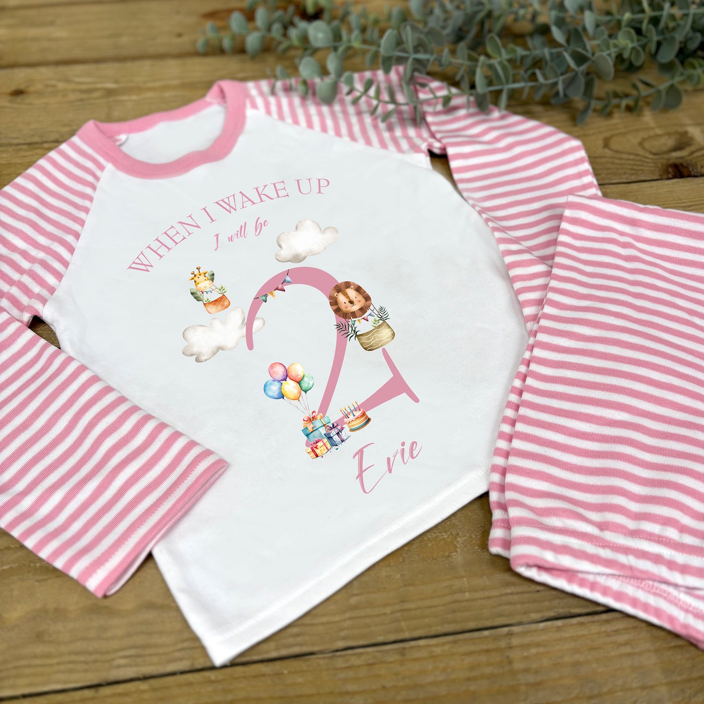 Children's Personalised Pyjamas - When I Wake Up I Will Be One