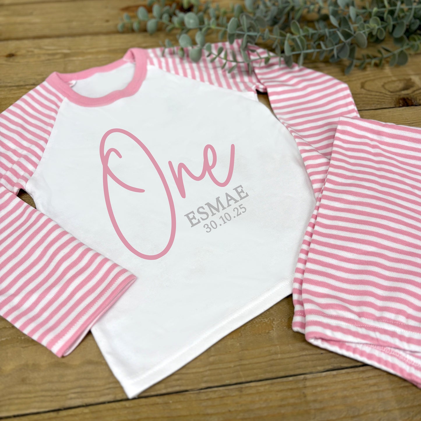 Children's Personalised Pyjamas - One