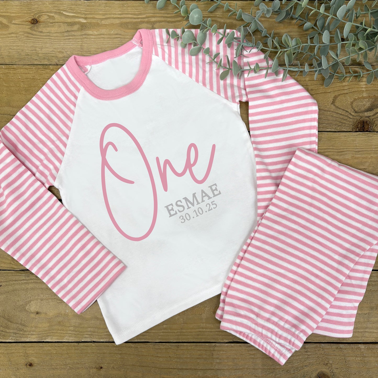 Children's Personalised Pyjamas - One
