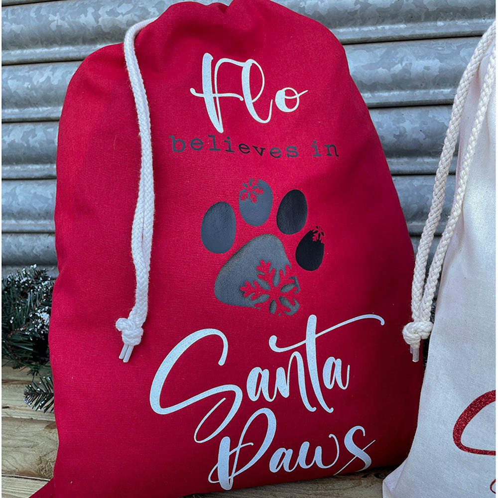 Personalised Pet Christmas Gift Bag