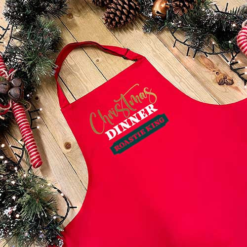 Christmas Apron - Christmas Dinner