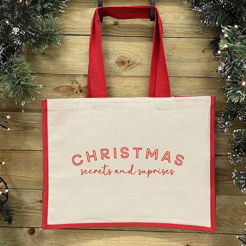 Christmas Large Shopping Bag – Christmas Secrets And Surprises