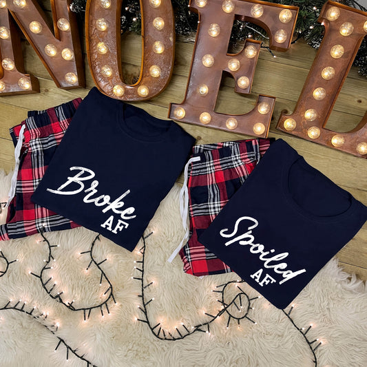 Couples Pyjama Set – Broke and Spoiled