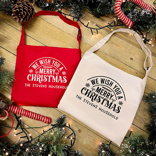 Personalised Christmas Apron - Merry Christmas