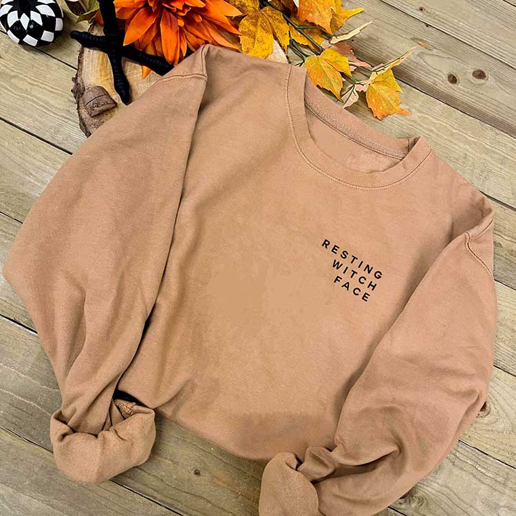 Resting Witch Face Sweatshirt