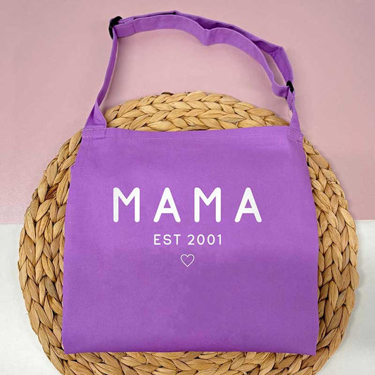 Personalised Mum Apron - Mama EST