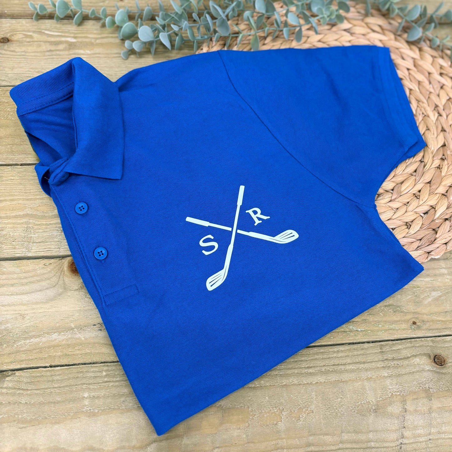 Personalised Men's Golf Polo