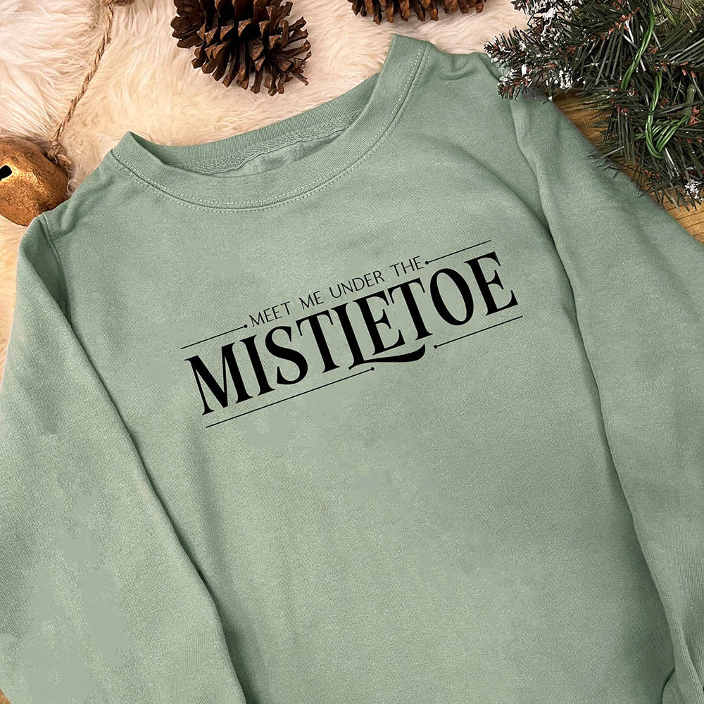 Adults Christmas Jumper – Under The Mistletoe