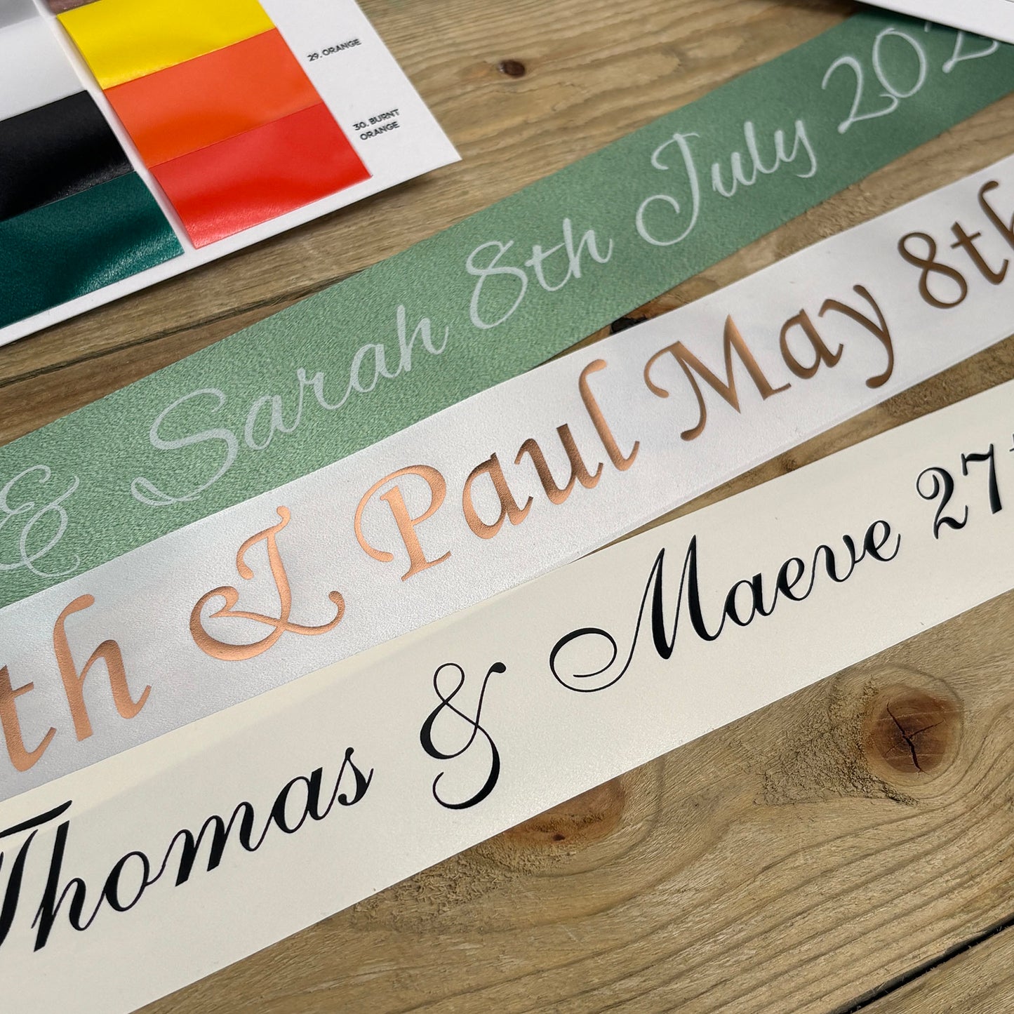 Car Ribbon Sample Pack