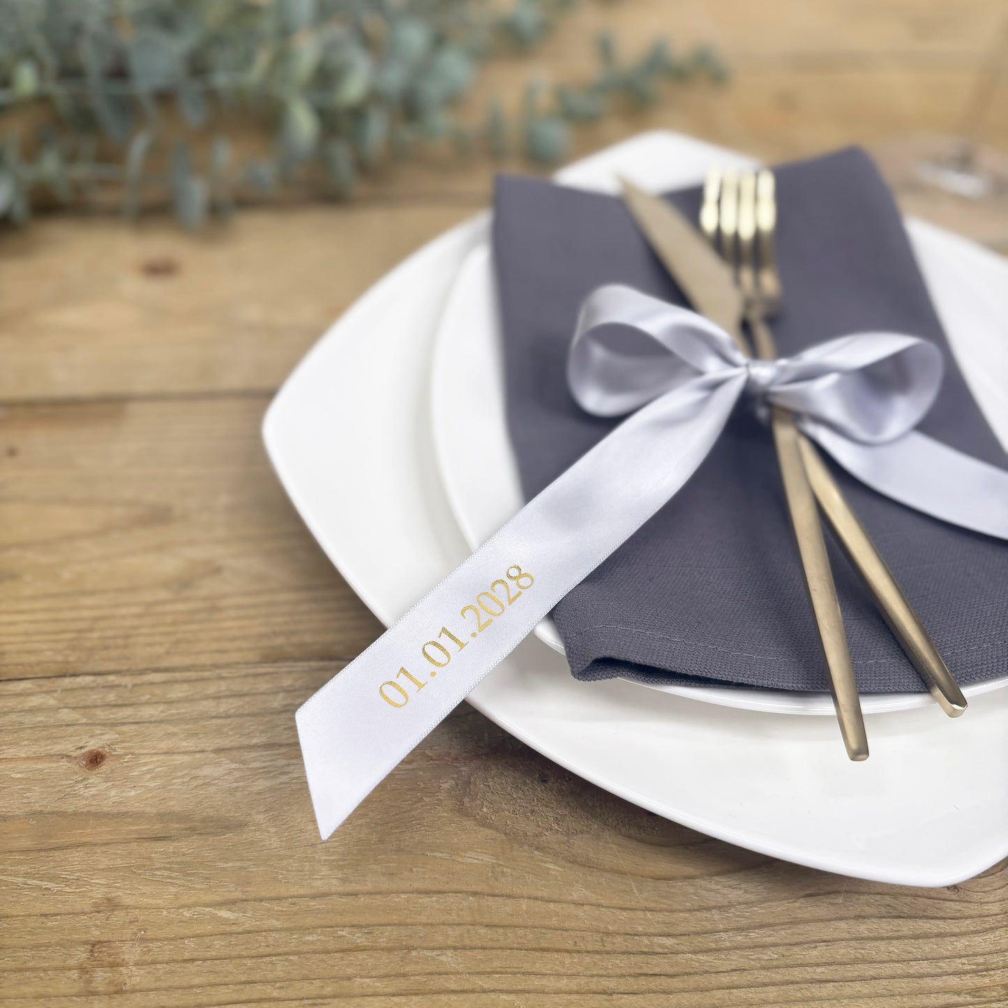 Ribbon Place Cards x 10