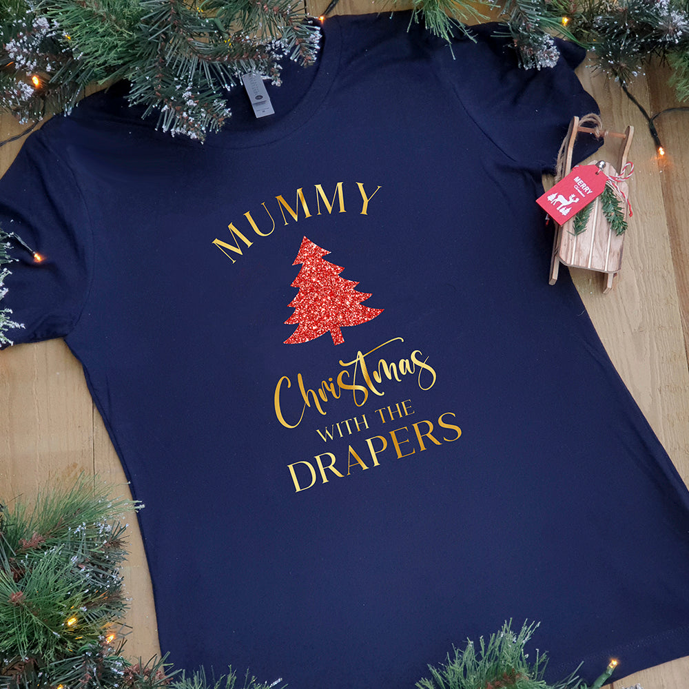 Personalised Family Christmas T-Shirt – Christmas With