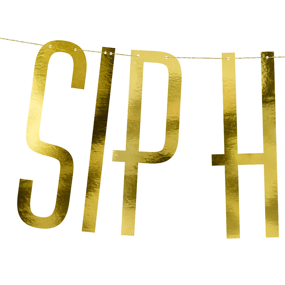 Sip Sip Hooray Garland