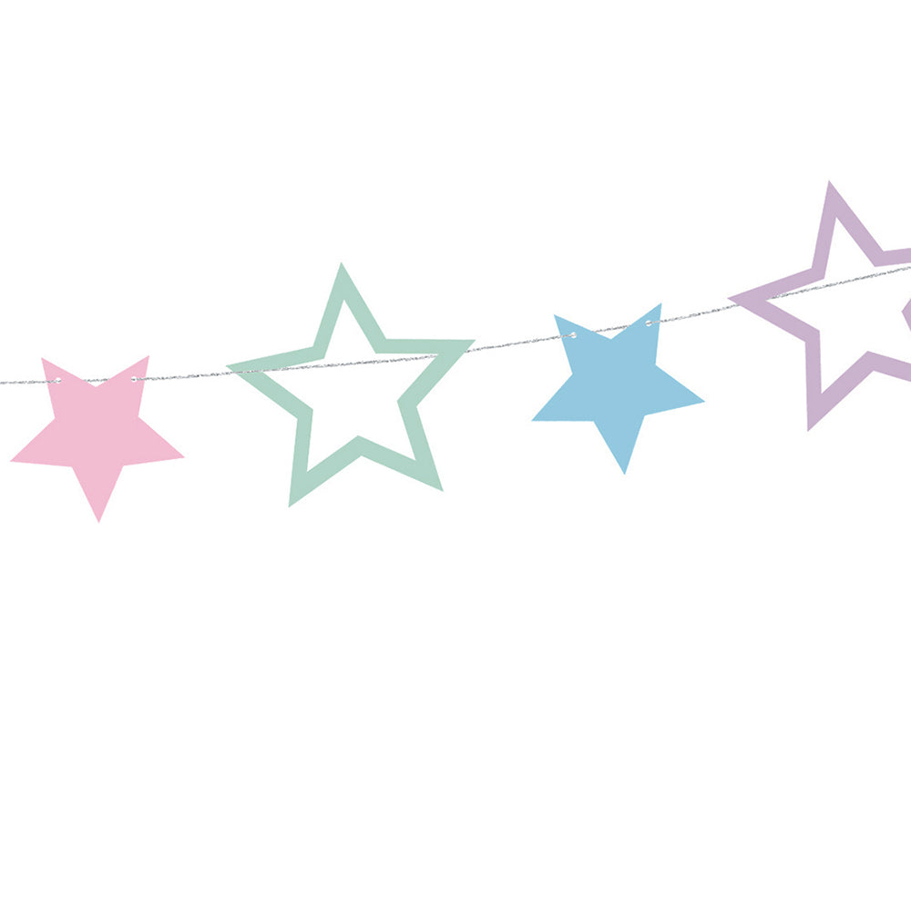 Unicorn Party Stars Garland