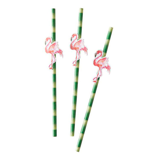 Flamingo Straws